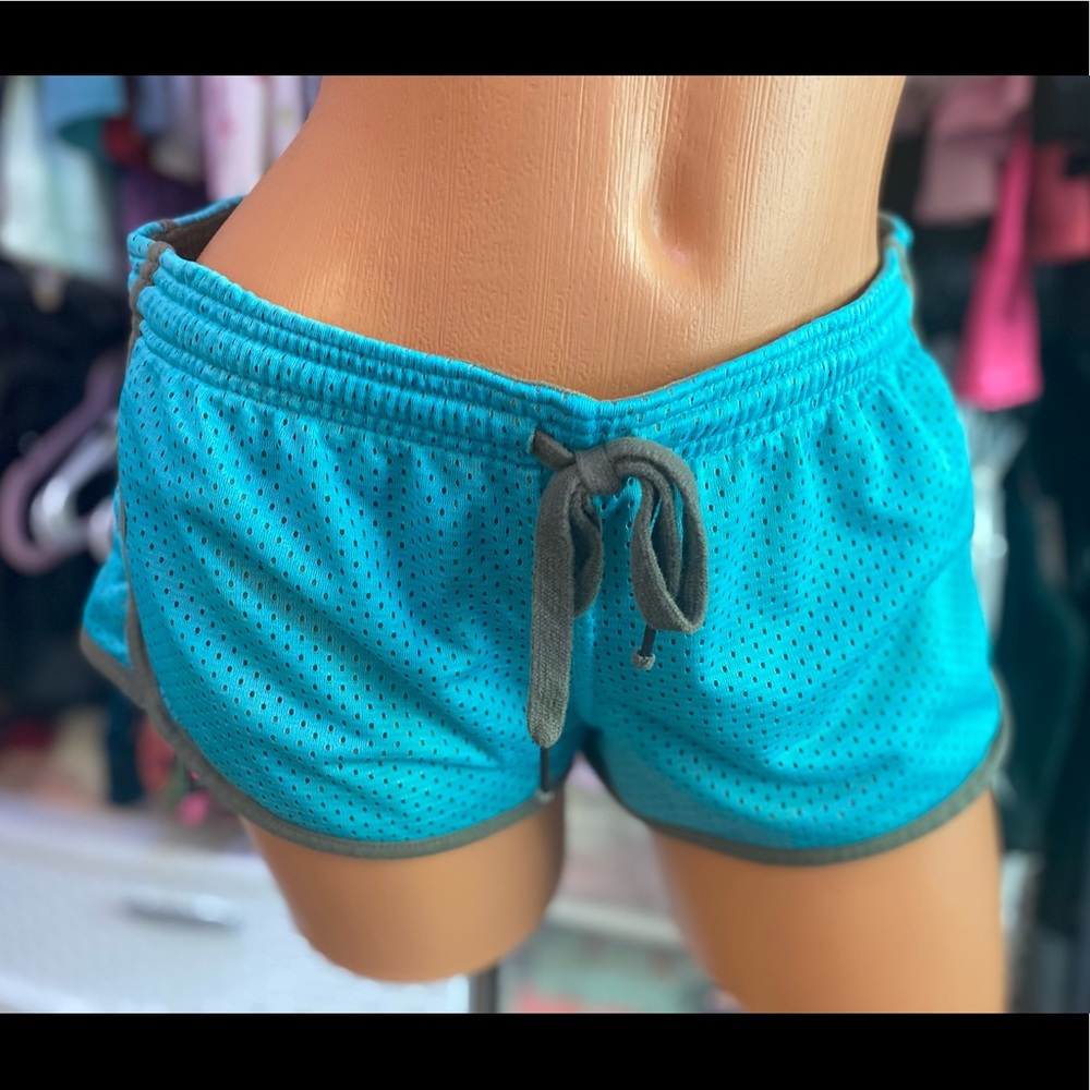 Hurley Teal & Gray Shorts Junior's L